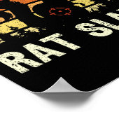 Eekhoornjager De boomlaag rekt de eekhoorn Poster (Hoek)