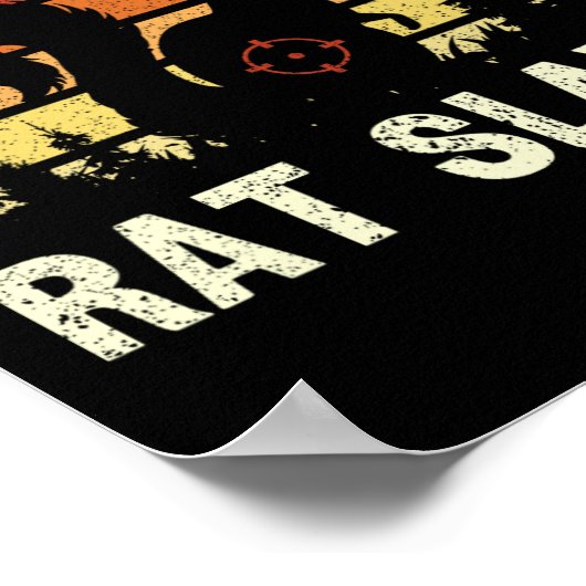 Eekhoornjager De boomlaag rekt de eekhoorn Poster (Hoek)