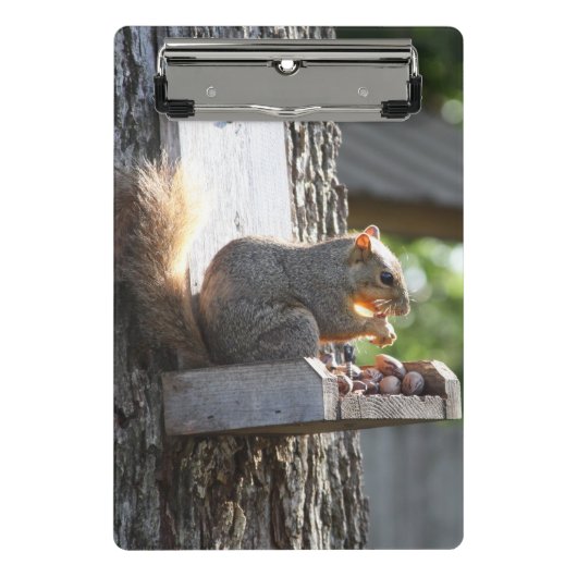 Eekhoornklemborden Mini Klembord (Voorkant)