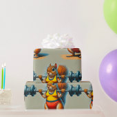 Eekhoornkracht Cadeaupapier