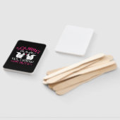 Eekhoornmoeder Ik weet dat ik Nuts ben Handwaaier (Niet-gemonteerd)