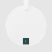 Eekhoornornament Ornament (achterkant)