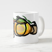 Eekhoornpompoenen grote koffiekop (Voorkant rechts)