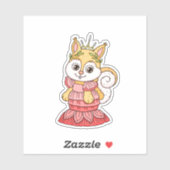 eekhoornprinses sticker (Vel)