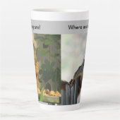 Eekhoornregel Latte Mok (Voorkant)