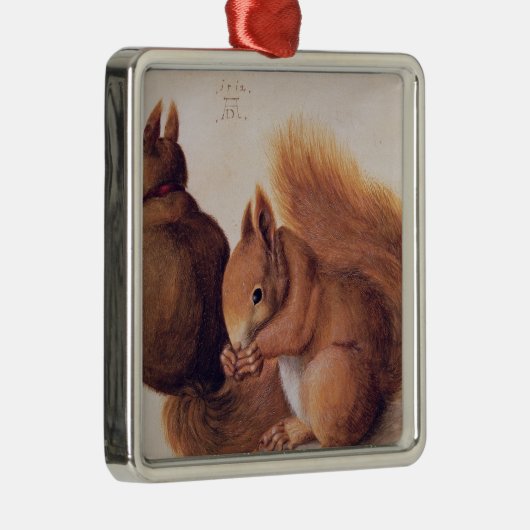 Eekhoorns, 1512 metalen ornament (Rechts)