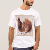 Eekhoorns, 1512 t-shirt (Voorkant)