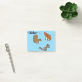 Eekhoorns Blauw Post-it® Notes (Kantoor)