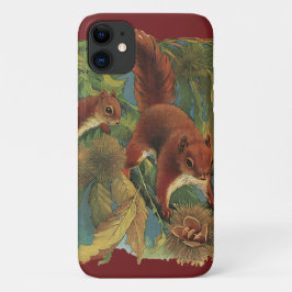 eekhoorns, boscreten, wilde dieren Case-Mate iPhone case