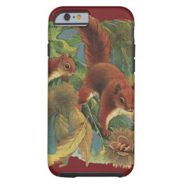  eekhoorns, boscreten, wilde dieren Case-Mate iPhone case