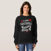 Eekhoorns design - I Love Squirrels Trui (Voorkant volledig)