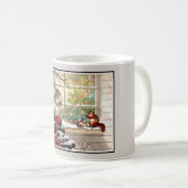 eekhoorns en Chipmunk kerst Mok (Voorkant rechts)