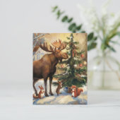 Eekhoorns en Eekhoorns Kerstmis Briefkaart (Staand voorkant)