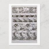 Eekhoorns en vogels van Art Nouveau Style, Mucha Briefkaart (Voorkant)