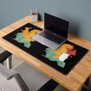  Eekhoorns Funny Forest Animal Knaagdier Lover Bureaumat