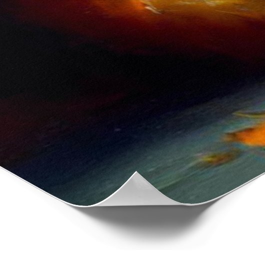 Eekhoorns Halloween Poster (Hoek)