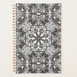 Eekhoorns Hand getrokken Mandala Planner