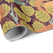 Eekhoorns in Bomen  Art Nouveau Cadeaupapier (Rol Hoek)