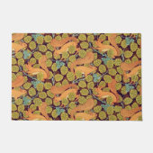 Eekhoorns in Bomen Art Nouveau Deurmat (Voorkant)