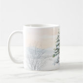 Eekhoorns in winterbos koffiemok (Links)