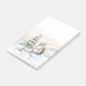 Eekhoorns in winterpost-it-briefjes post-it® notes (Schuin)