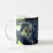 Eekhoorns maken dat ik een glimlach maak, speciaal koffiemok (Links)