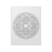 Eekhoorns Mandala Colour Book Pad Notitieblok (Linkerzijde)