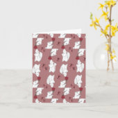 Eekhoorns met Bloemen Kaart (Gele Bloem)