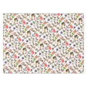 Eekhoorns met champignons Tafelkleed (Voorkant (Horizontaal))