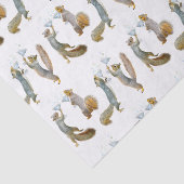 Eekhoorns met Martinis Tissue Paper Tissuepapier (Detail)