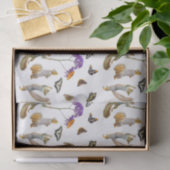 Eekhoorns met vlinders Tissue Paper Tissuepapier (Geschenk)