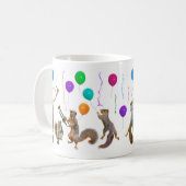 Eekhoorns Mok muziekpartij (Voorkant links)