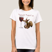 Eekhoorns nacht uit t-shirt (Voorkant)