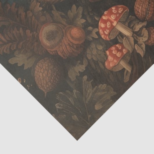 Eekhoorns - olieverfstijl weefselpapier tissuepapier (Detail)