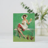 Eekhoorns omhoog briefkaart (Staand voorkant)