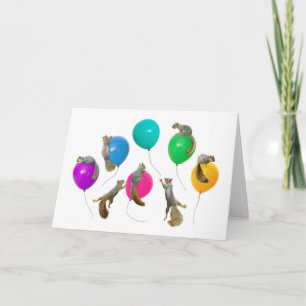 Eekhoorns op de Kaart van Ballons