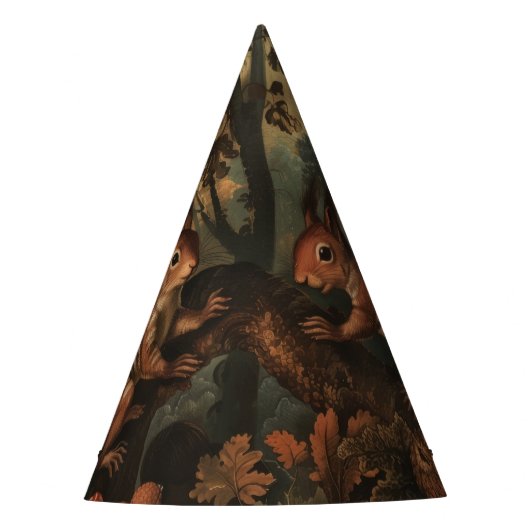 Eekhoorns - Partij Pet Feesthoedjes (Voorkant)