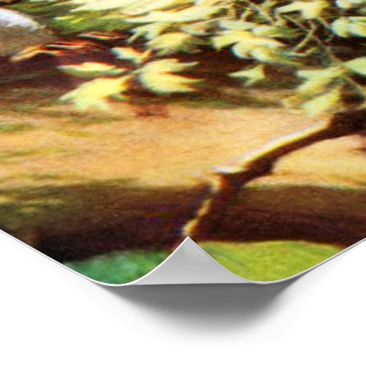  eekhoorns poster (Hoek)