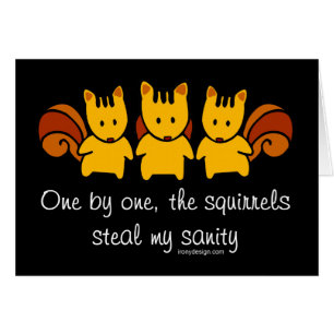 Eekhoorns stelen mijn gezondheid