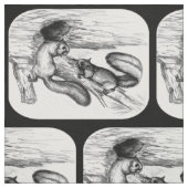 Eekhoorns Stof (Swatch)