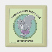 Eekhoorns tegen multitasking magneet (Voorkant)