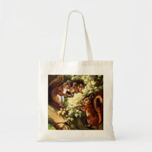 eekhoorns tote bag