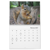Eekhoorns wandkalender kalender (Feb 2027)