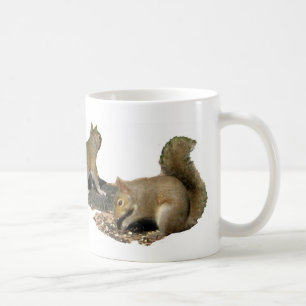 Eekhoorns willen gewoon lol hebben! koffiemok