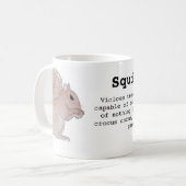 Eekhoorns zijn slechte mok (Voorkant links)