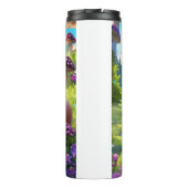 Eekhoorns zijn wild geworden thermosbeker (Achterkant)