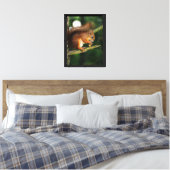 Eekhoornschat Canvas Afdruk (Insitu (Slaapkamer))