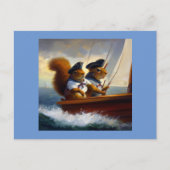 Eekhoornschippers Briefkaart (Voorkant)