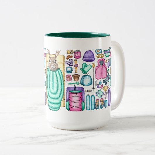 Eekhoorntandbedekking Mok backpacker (Voorkant rechts)