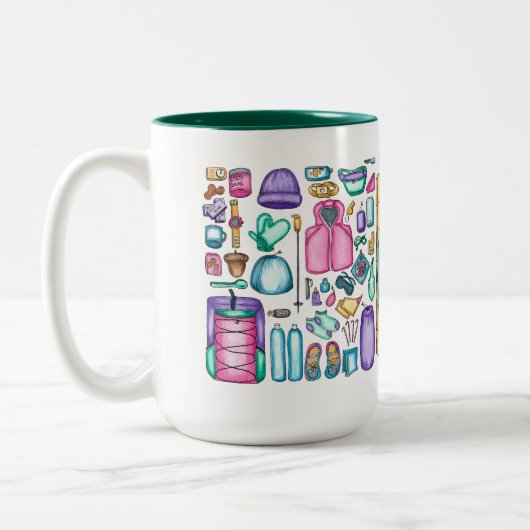 Eekhoorntandbedekking Mok backpacker (Links)